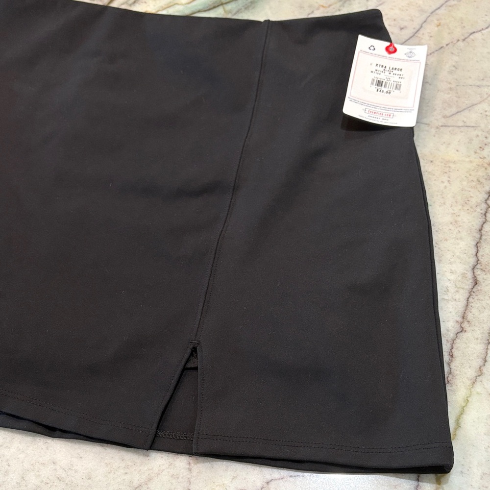 Champion Black Mini Athletic Skort